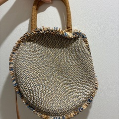 ZARA ザラ　バッグ カゴバッグ 鞄の画像