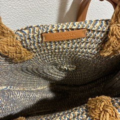 ZARA ザラ　バッグ カゴバッグ 鞄の画像