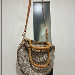 ZARA ザラ　バッグ カゴバッグ 鞄の画像