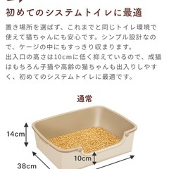 🐾【新品・未使用】ニャンとも清潔トイレ 成猫用スタートセット✨の画像