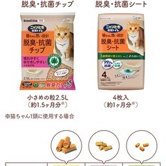 🐾【新品・未使用】ニャンとも清潔トイレ 成猫用スタートセット✨の画像