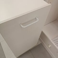 ★リユースのサカイ千葉中央店★  キャスター付押入れ収納 ホワイト H64×D70×W30 クリーニング済み TC5055の画像