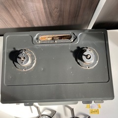 J015) コンロ　LPガス　リンナイ　KSR641BKL 2018年製　ガスコンロの画像