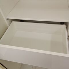 ★リユースのサカイ千葉中央店★  扉付収納棚 ホワイト H193×D42×W60 クリーニング済み TC5057の画像