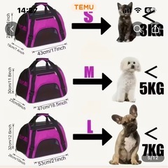 ペットトラベルキャリアLサイズ
　　　の画像