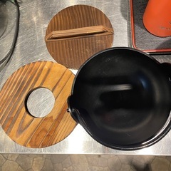 【引き取り限定】中古品・いろり鍋セットの画像