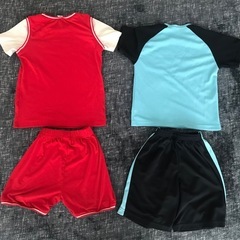 サイズ120 7Y 半袖ハーフパンツセット2組の画像
