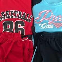 サイズ120 7Y 半袖ハーフパンツセット2組の画像