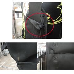 XTREME ソールカバー スノーボードバッグ 全長150㎝ ブラック パンダ柄 ウェットスーツ素材 スノーボードケース ボードカバー 西岡店の画像