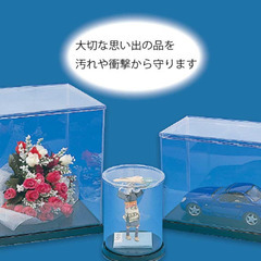 ヘイコー コレクションケース 展示用 Φ18x24cm ウインナーケース 丸の画像