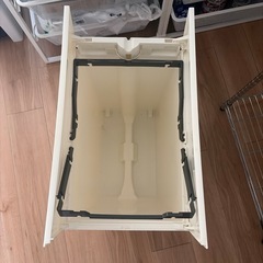 45L ゴミ箱　リス　ペダル式　両開きの画像