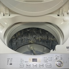 送料・設置込み可　洗濯機　5.5kg SHARP 2019年【分解クリーニング済み】の画像