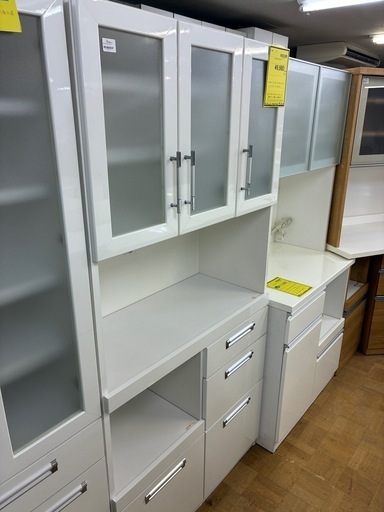 【ジャングルジャングル深井店】★システムキッチンボード 白 ホワイト システムキッチン キッチン家具 家具 堺市（中区 堺区 東区 西