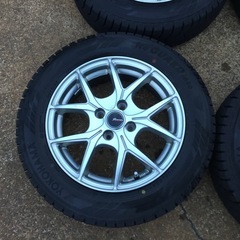 175/65R15 アルミホイール付スタッドレスタイヤ4本セットの画像