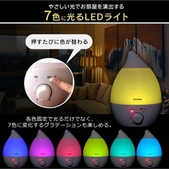 加湿器　アイリスオーヤマの画像