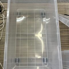 フタ付き収納ケース　2個セットの画像