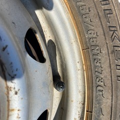 スノタイヤー155/65R13の画像