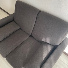 2人掛け可変式ソファベッドの画像