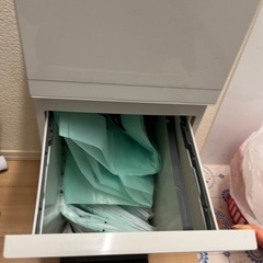 ゴミ箱　2段　スリムの画像