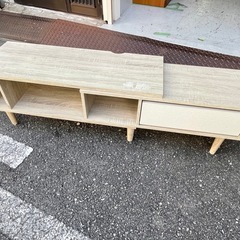 伸縮式　ローテーブル【2】の画像