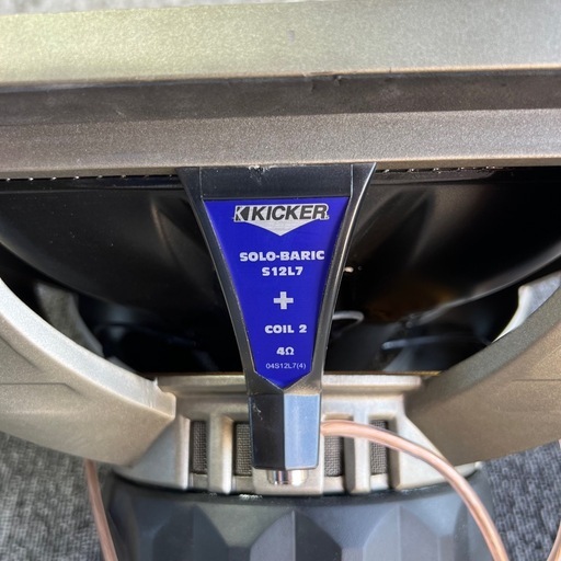 kicker solo Baric S12L7 1発 ウーファー