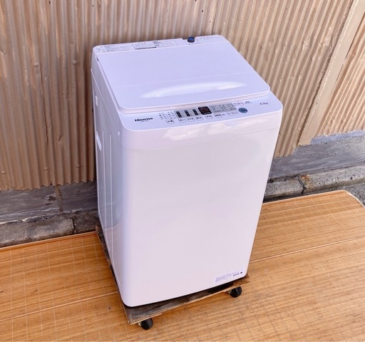 ✨洗濯槽分解クリーニング✨Hisense 4.5kg洗濯機　HW-T45F