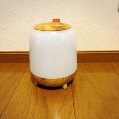 新品★木目調★加湿器★ 1500ML 大容量 卓上加湿器 超音波式 次亜塩素酸水対応 アロマ対応 インテリアの画像