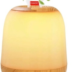 新品★木目調★加湿器★ 1500ML 大容量 卓上加湿器 超音波式 次亜塩素酸水対応 アロマ対応 インテリアの画像