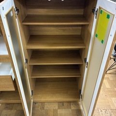 【ジャングルジャングル深井店】★レンジ台 茶 ブラウン キッチン家具 家具 堺市（中区 堺区 東区 西区 南区 北区）和泉市 河内長野市 富田林市 松原市 狭山市 深井 【FU2805】の画像