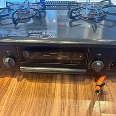 【LPガス用 PayPay可】パロマ ガステーブル　コンロ水無し片面焼きグリルの画像