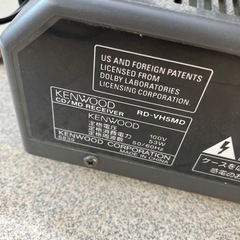 ケンウッド　コンポ　RD-VH5MD VH5-Sの画像