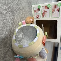 ころりん くまさん ふわふわトーイ 知育玩具 学習玩具 布ラトル ラトル おもちゃ 知育 ファーストトイ グットトイの画像
