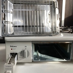 J017) コンロ　LPガス IC-N36H-R  パロマ　2017年製　の画像