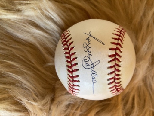 Mr.October！レジー・ジャクソン 1994年WS 直筆サインボール+ボールケース（BECKETT証明）