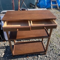 木製シェルフ 棚の画像