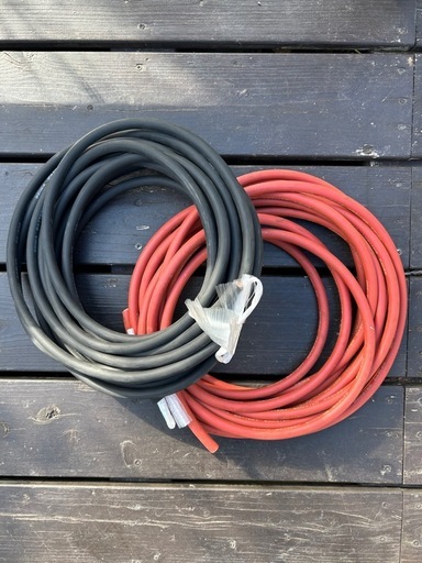 新品　2本セット　バッテリー　ブースター　ケーブル　10m 300A