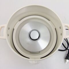 MAXZEN マクスゼン 炊飯器 MRC-TX301-WH 3合炊き ◎動作品 炊飯ジャー **102302SOの画像