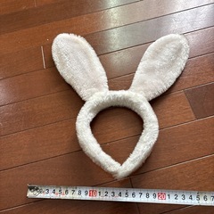 ハロウィン仮装うさぎカチューシャの画像