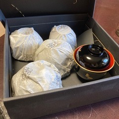 お雑煮とかお椀(6点セット)の画像
