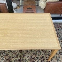 秋田木工　ダイニングテーブル　北欧家具　ナチュラル　大塚家具 の画像