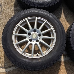 205/65R16 アルミホイール付スタッドレスタイヤ4本セットの画像