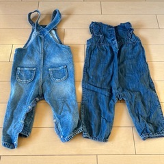 オーバーオール80サイズ　バラ売り/まとめ割引可　1着300円の画像
