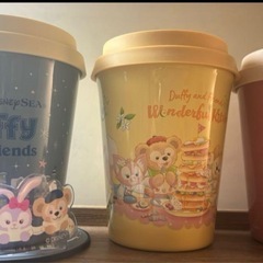 ぬいばおまけつき！ダッフィタンブラーセットの画像