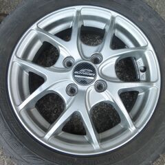 A-TECH アルミホイール かなり多くの軽に適合 ４ー１/２Ｊ－１４、PCD100 155 65 14 ４本セットの画像