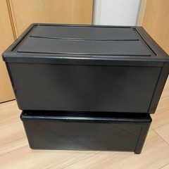 収納ケース　引き出し　奥行50㎝程度の画像