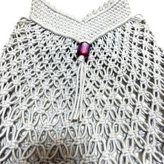 あみバッグ　編みバッグ ショルダー　トート　バッグの画像