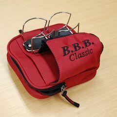 B.B.B. Classic ボールホルダー付き ウエストポーチ 赤 パークゴルフ ドリンクポーチ  札幌市 清田区 平岡の画像