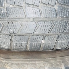 年式2019 DUNLOP スタッドレスタイヤホイール付き4本セットの画像