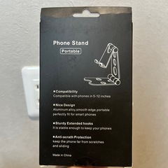 【新品未使用】スマホスタンド 赤の画像