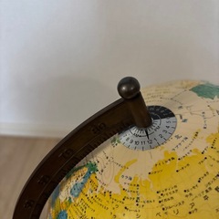 レトロ　アンティーク　地球儀　の画像